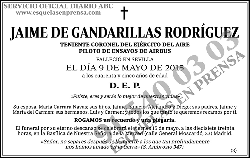 Jaime de Gandarillas Rodríguez